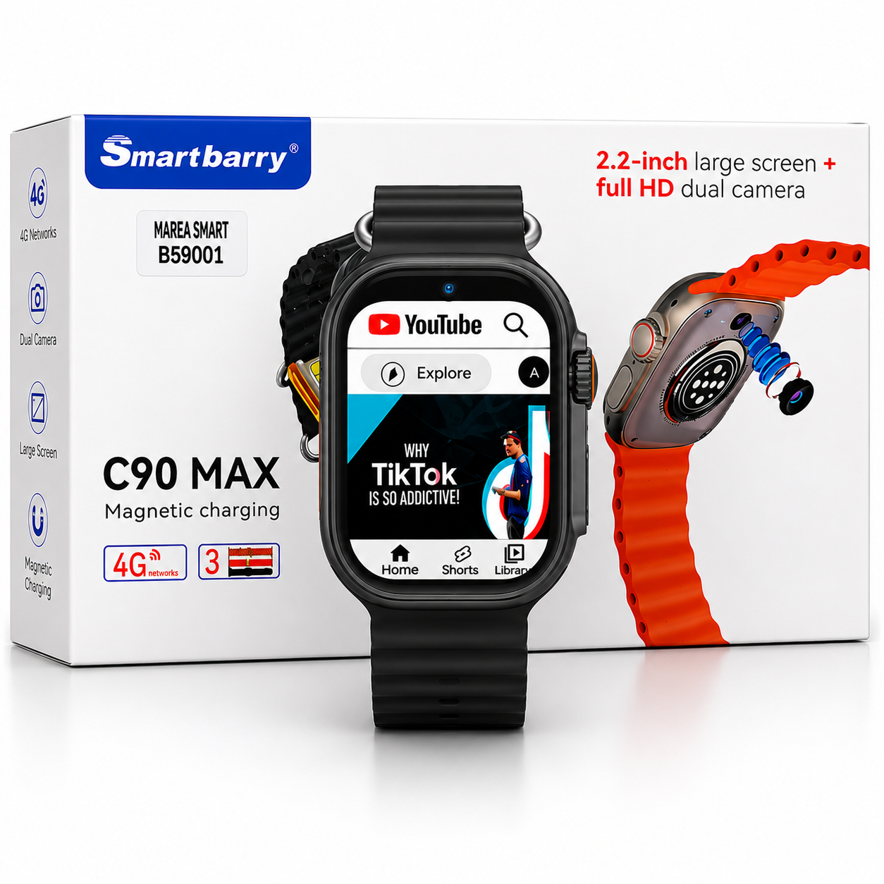 Smartbarry C90 MAX (4G Ultra Watch)